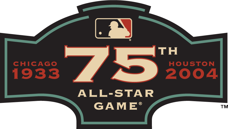 MLB All-Star Game 2004 Alternate Logo iron on transfers for T-shirts